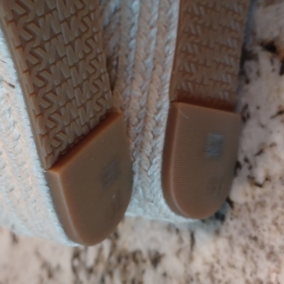NEW Michael Kors Logo Bradley Mule Espadrille Wedge Sandal SZ 10 - Picture 15 of 15